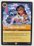 Disney Lorcana Winterspell #32/204 Ohana Means Family | Legendary