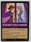 Disney Lorcana Winterspell #61/204 Do You Want to Build a Snowman? | Rare
