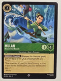 Disney Lorcana Winterspell #69/204 Mulan - Resourceful Recruit | Super Rare