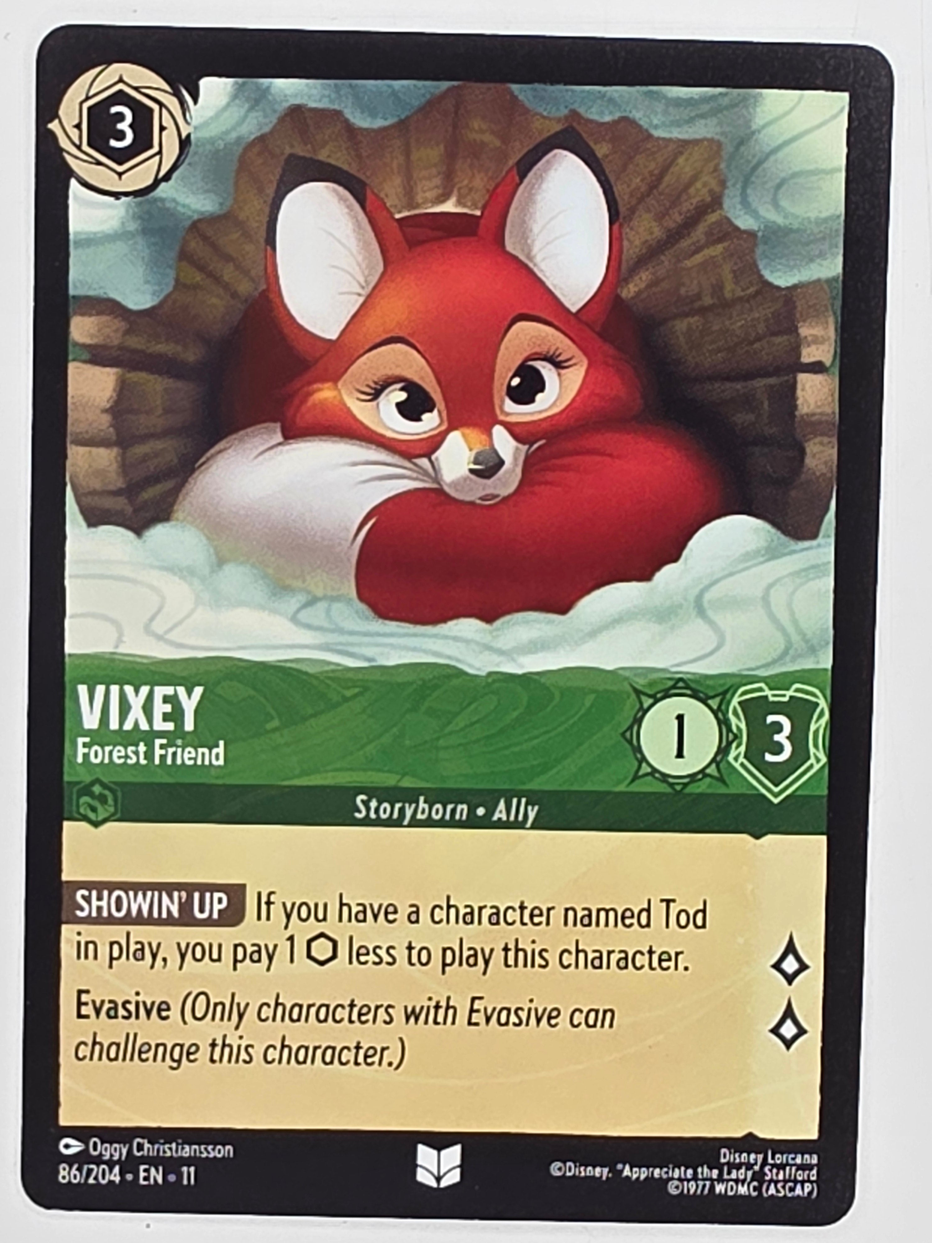 Disney Lorcana Winterspell #86/204 Vixey - Forest Friend | Uncommon