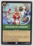 Disney Lorcana Winterspell #97/204 Education or Elimination | Uncommon