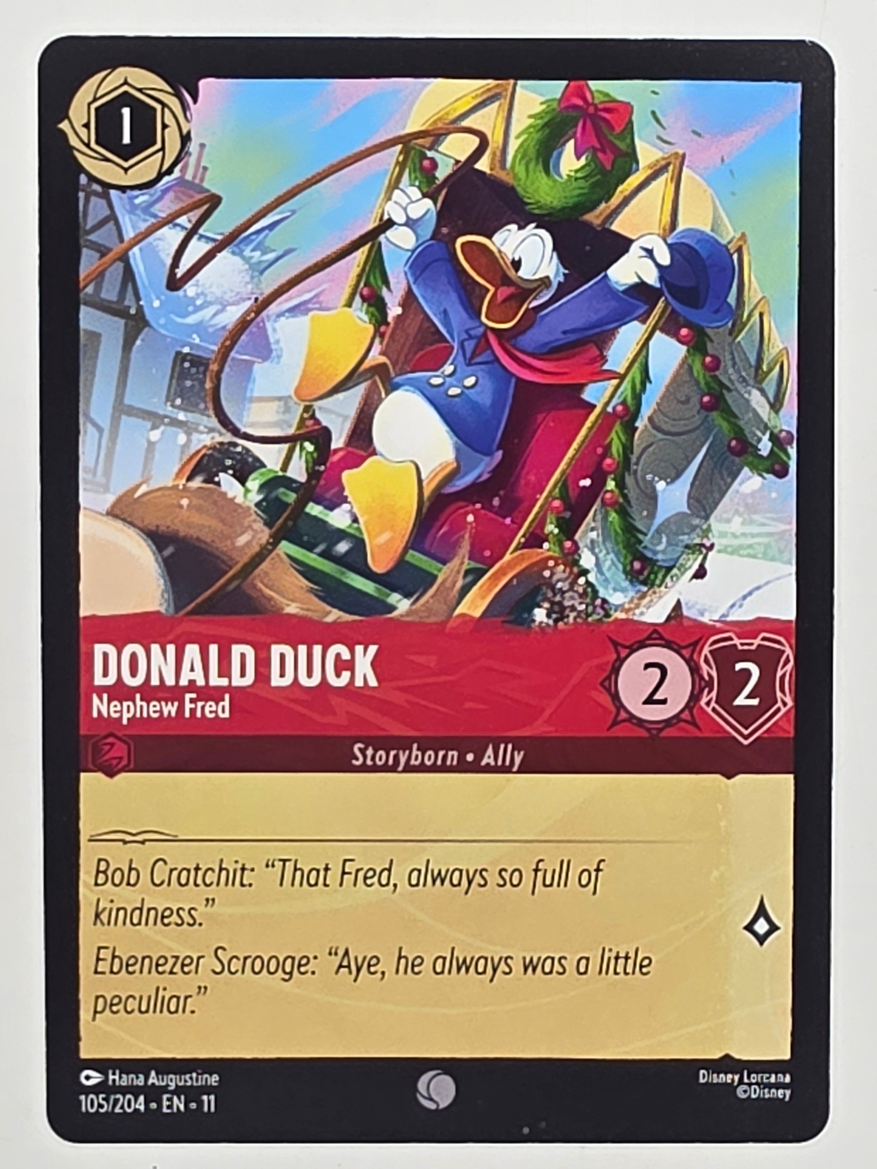 Disney Lorcana Winterspell #105/204 Donald Duck - Nephew Fred | Common