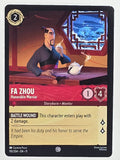 Disney Lorcana Winterspell #110/204 Fa Zhou - Honorable Warrior | Common