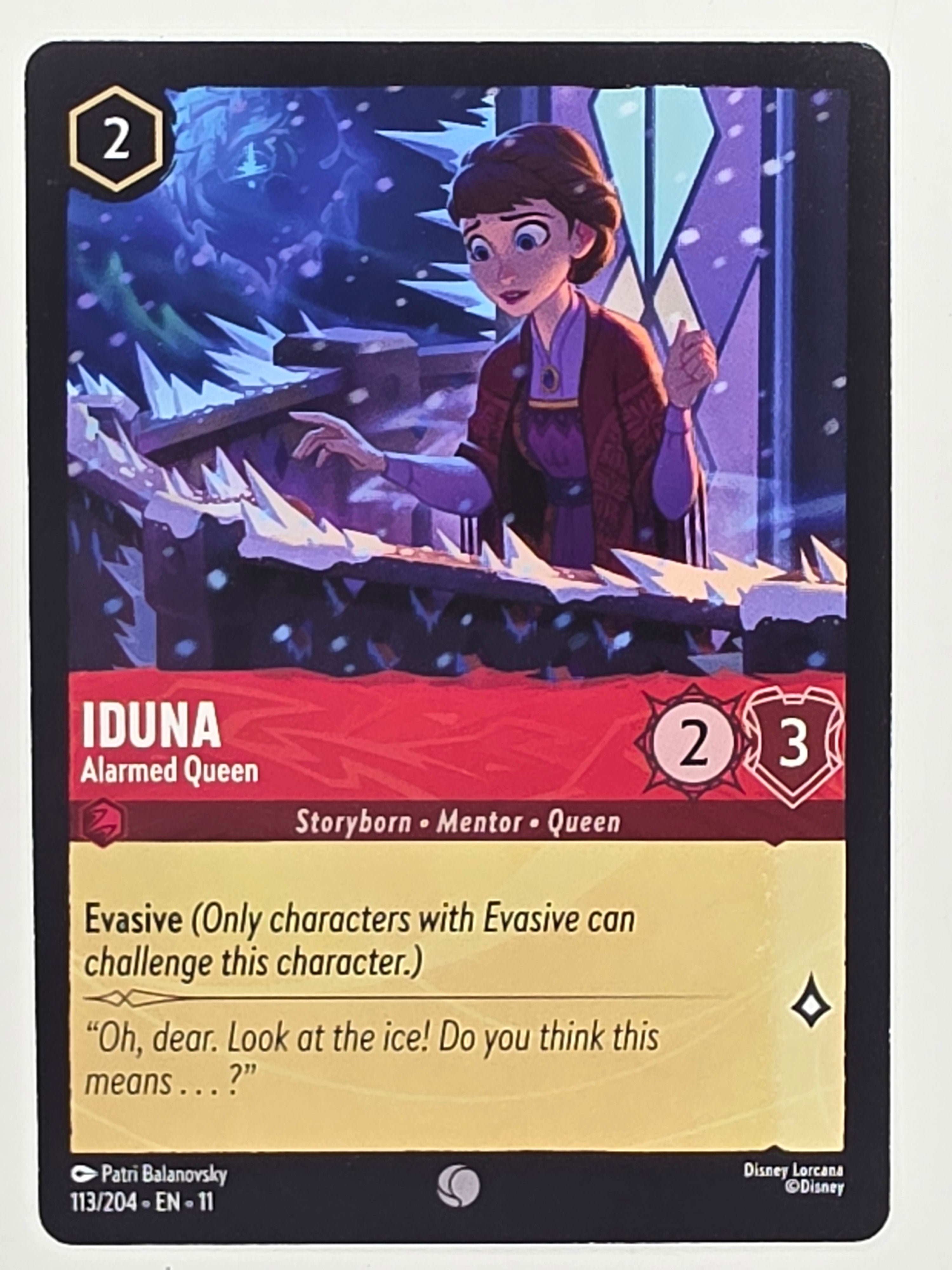 Disney Lorcana Winterspell #113/204 Iduna - Alarmed Queen | Common