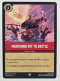 Disney Lorcana Winterspell #129/204 Marching Off to Battle | Common