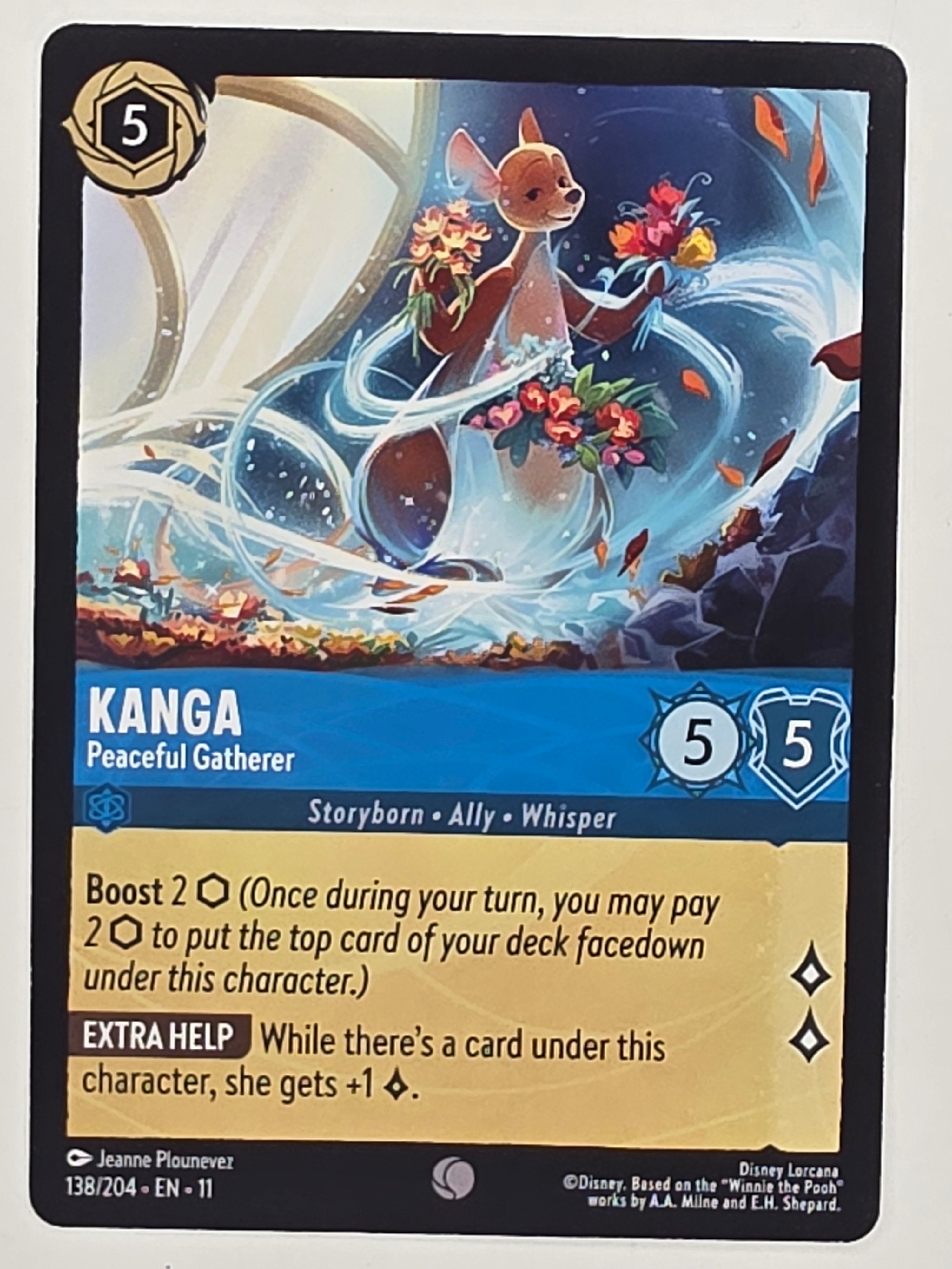 Disney Lorcana Winterspell #138/204 Kanga - Peaceful Gatherer | Common