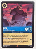Disney Lorcana Winterspell #154/204 Pete - Ghost of Christmas Future | Rare