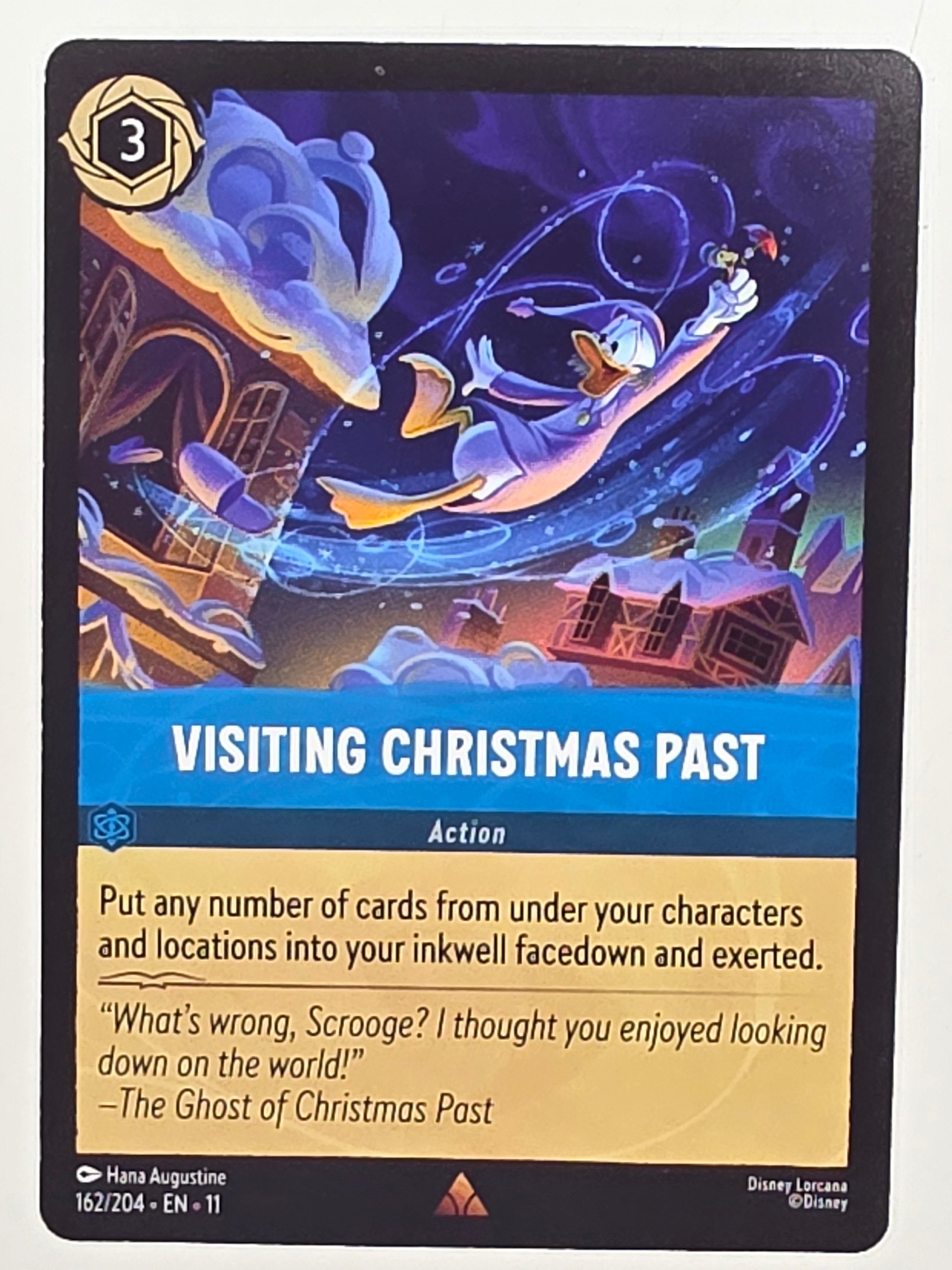 Disney Lorcana Winterspell #162/204 Visiting Christmas Past | Rare