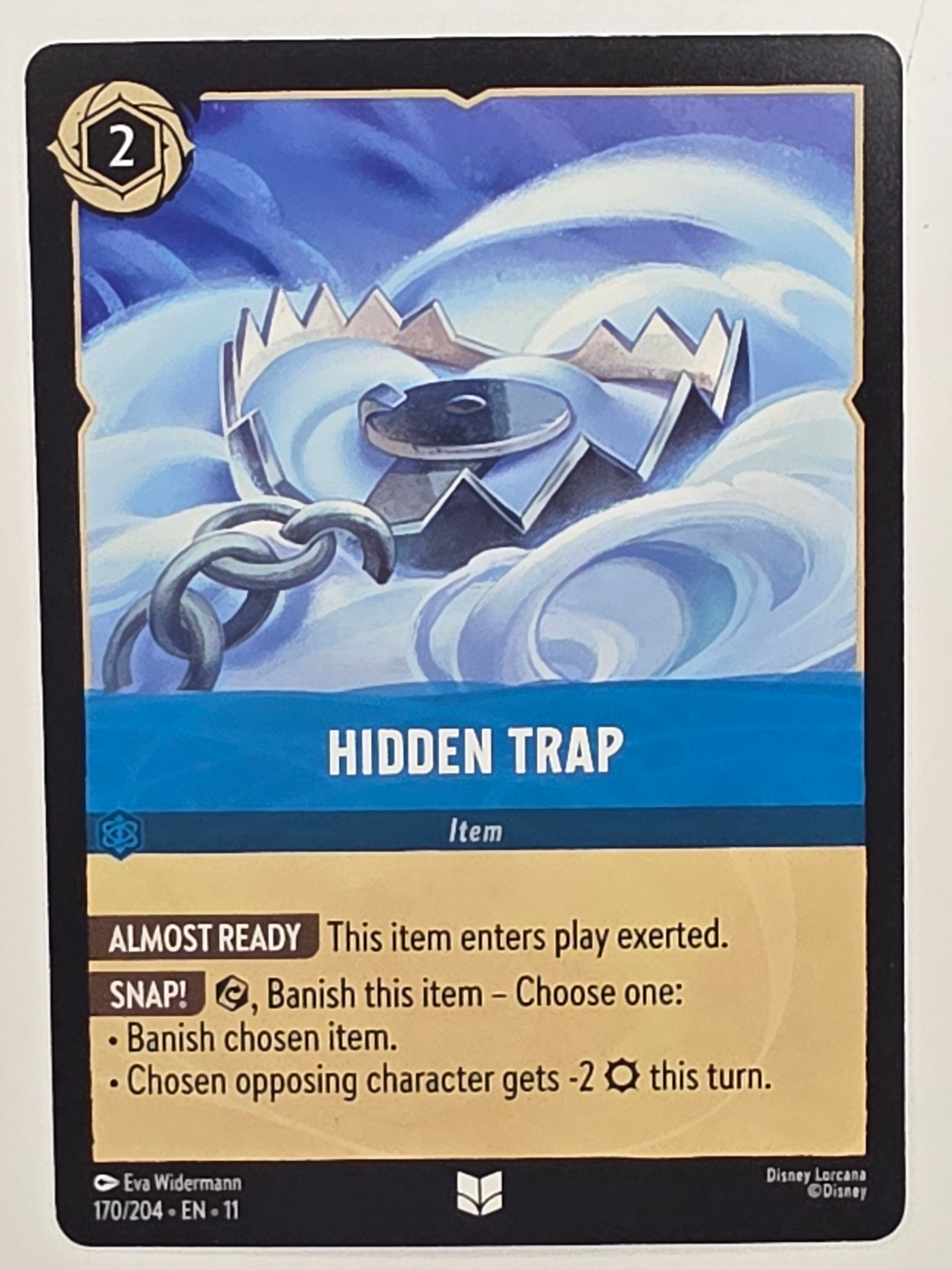 Disney Lorcana Winterspell #170/204 Hidden Trap | Uncommon