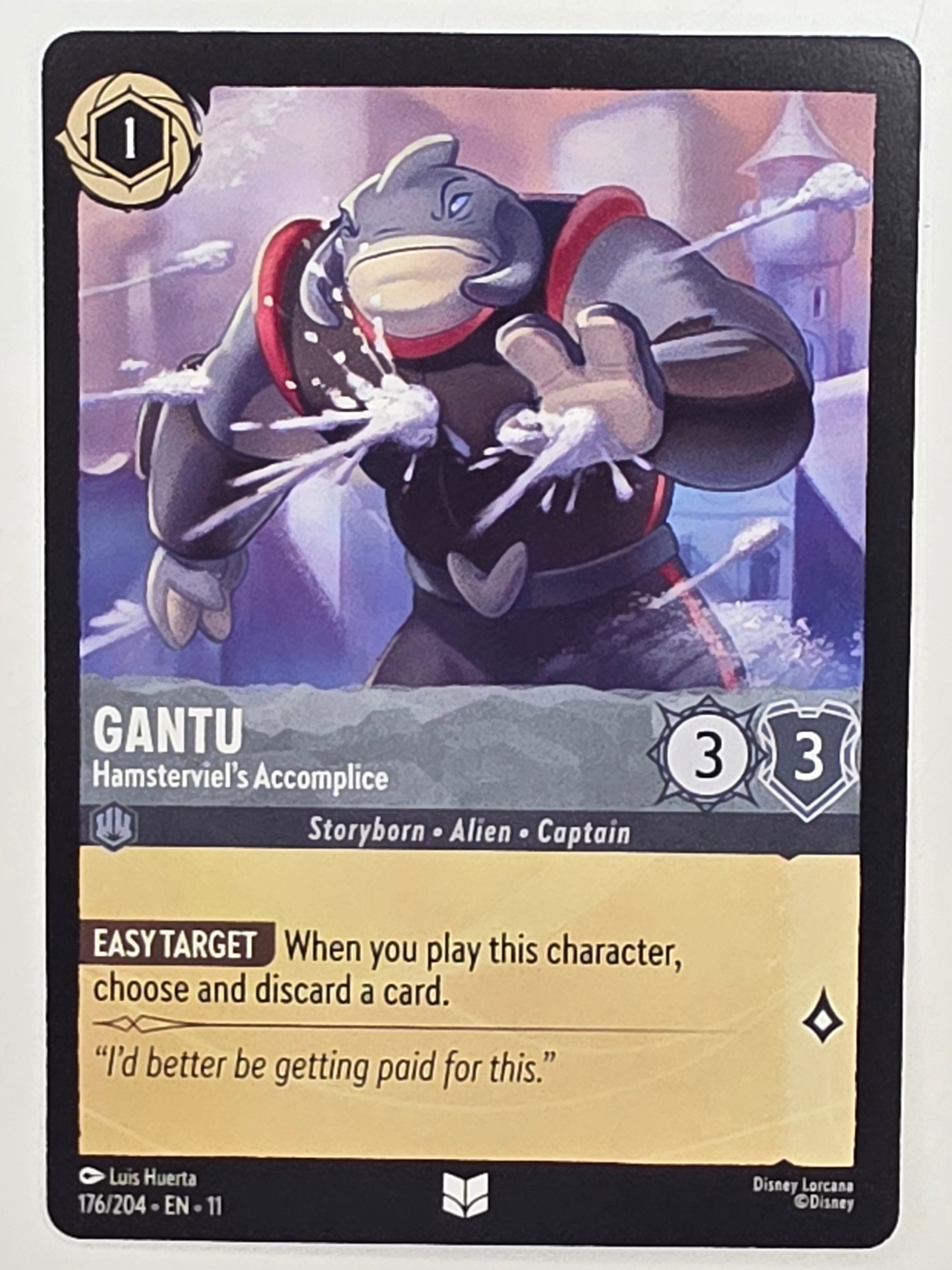 Disney Lorcana Winterspell #176/204 Gantu - Hamsterviel's Accomplice | Uncommon