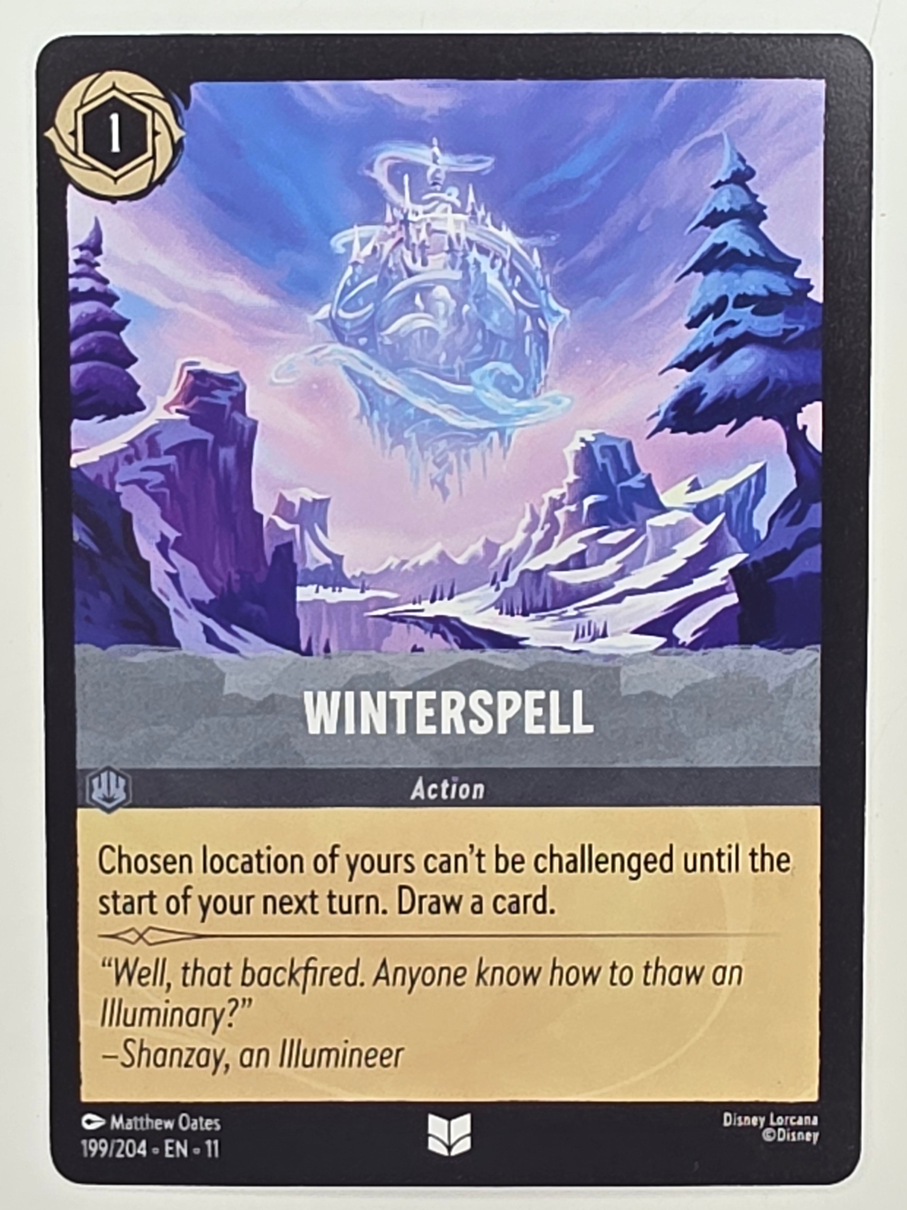 Disney Lorcana Winterspell #199/204 Winterspell | Uncommon