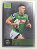 NRL 2022 Elite Silver Parallel #011 Nick Cotric Canberra Raiders