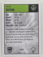 NRL 2022 Elite Silver Parallel #014 Jordan Rapana Canberra Raiders