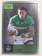 NRL 2022 Elite Silver Parallel #015 Joseph Tapine Canberra Raiders