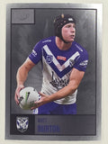 NRL 2022 Elite Silver Parallel #021 Matt Burton Canterbury Bankstown Bulldogs