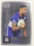 NRL 2022 Elite Silver Parallel #027 Paul Vaughan Canterbury Bankstown Bulldogs