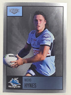 NRL 2022 Elite Silver Parallel #031 Nicho Hynes Cronulla Sutherland Sharks