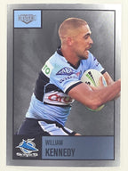 NRL 2022 Elite Silver Parallel #032 William Kennedy Cronulla Sutherland Sharks