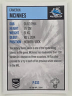 NRL 2022 Elite Silver Parallel #033 Cameron McInnes Cronulla Sutherland Sharks