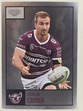 NRL 2022 Elite Silver Parallel #048 Lachlan Croker Manly Warringah Sea Eagles