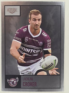 NRL 2022 Elite Silver Parallel #048 Lachlan Croker Manly Warringah Sea Eagles