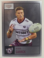 NRL 2022 Elite Silver Parallel #050 Reuben Garrick Manly Warringah Sea Eagles