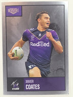 NRL 2022 Elite Silver Parallel #057 Xavier Coates Melbourne Storm