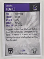 NRL 2022 Elite Silver Parallel #059 Jahrome Hughes Melbourne Storm