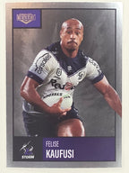 NRL 2022 Elite Silver Parallel #060 Felise Kaufusi Melbourne Storm