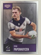 NRL 2022 Elite Silver Parallel #063 Ryan Papenhuyzen Melbourne Storm