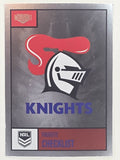 NRL 2022 Elite Silver Parallel #064 Knights Checklist Newcastle Knights