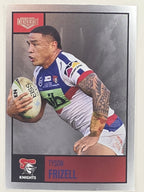 NRL 2022 Elite Silver Parallel #068 Tyson Frizell Newcastle Knights