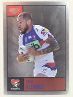 NRL 2022 Elite Silver Parallel #070 David Klemmer Newcastle Knights