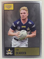 NRL 2022 Elite Silver Parallel #074 Tom Dearden North Queensland Cowboys