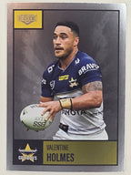NRL 2022 Elite Silver Parallel #077 Valentine Holmes North Queensland Cowboys