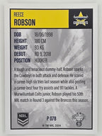 NRL 2022 Elite Silver Parallel #078 Reece Robson North Queensland Cowboys
