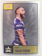 NRL 2022 Elite Silver Parallel #079 Hamiso Tabuai-Fidow North Queensland Cowboys