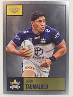 NRL 2022 Elite Silver Parallel #080 Jason Taumalolo North Queensland Cowboys