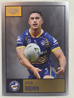 NRL 2022 Elite Silver Parallel #083 Dylan Brown Parramatta Eels