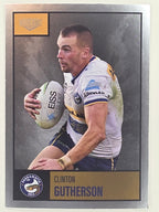NRL 2022 Elite Silver Parallel #085 Clinton Gutherson Parramatta Eels