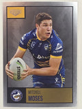 NRL 2022 Elite Silver Parallel #088 Mitchell Moses Parramatta Eels
