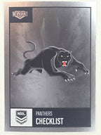 NRL 2022 Elite Silver Parallel #091 Panthers Checklist Penrith Panthers