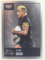 NRL 2022 Elite Silver Parallel #095 Viliame Kikau Penrith Panthers