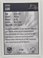 NRL 2022 Elite Silver Parallel #096 Jarome Luai Penrith Panthers
