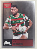 NRL 2022 Elite Silver Parallel #104 Alex Johnston South Sydney Rabbitohs