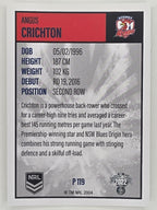 NRL 2022 Elite Silver Parallel #119 Angus Crichton Sydney Roosters