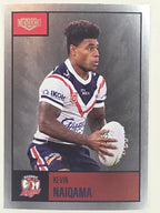 NRL 2022 Elite Silver Parallel #121 Kevin Naiqama Sydney Roosters