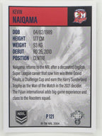NRL 2022 Elite Silver Parallel #121 Kevin Naiqama Sydney Roosters