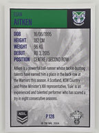 NRL 2022 Elite Silver Parallel #128 Euan Aitken New Zealand Warriors