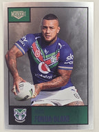 NRL 2022 Elite Silver Parallel #130 Addin Fonua-Blake New Zealand Warriors